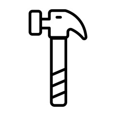 Hammer icon vector image. Can be used for Shoemaker.