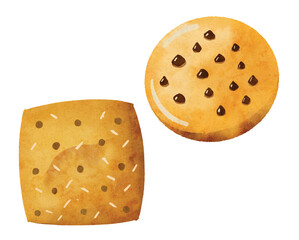 Cookies Cute Illustration, Baking Food and Culinary Illustration