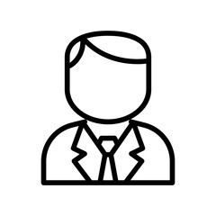 Banker icon vector image. Can be used for Diversity.