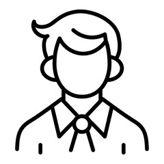 Business Man icon vector image. Can be used for Diversity.