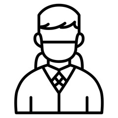 Dentist icon vector image. Can be used for Diversity.