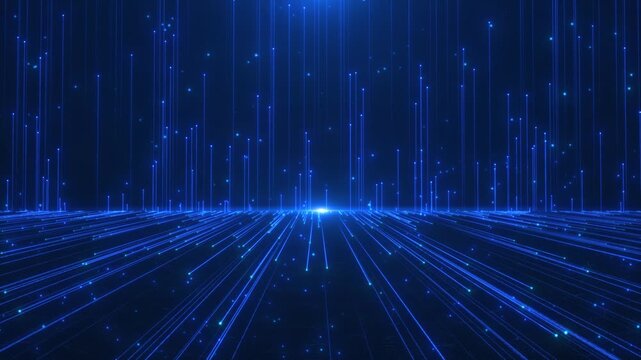 technology particle light shuttle background