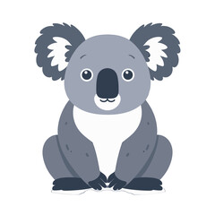 Obraz premium Cute Cartoon Koala