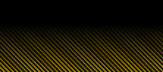 Schräge gelbe Streifen mit Farbverlauf auf schwarzem Hintergrund
