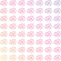 Flowers and Leaves Design Elements