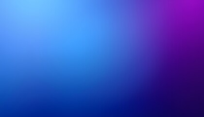 Fototapeta premium A cool toned gradient background transitions smoothly from a deep, saturated purple at the bottom to a lighter, almost ethereal blue at the top