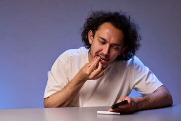 The Innovative Smartphone Cleaning Device is Being Demonstrated During Use and Functionality