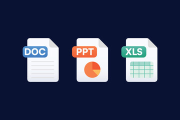 Mircosoft Word Excel Powerpoint Document File