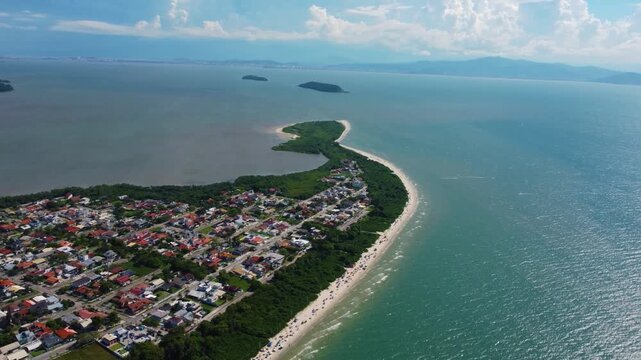 Daniela Beach in Florianopolis, Brasil. Videos taken with my drone.