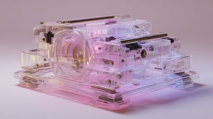 Transparent technological device