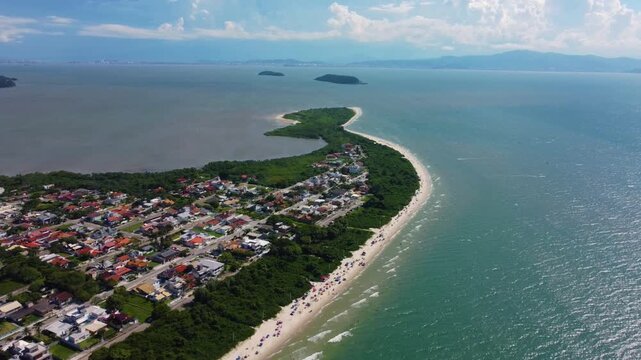 Daniela Beach in Florianopolis, Brasil. Videos taken with my drone.