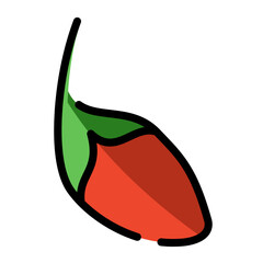 goji berry fruit icon	