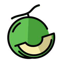 melon icon design