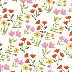 seamless floral background