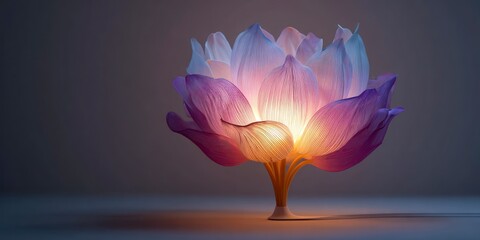 Flower shaped lamp decorative lighting