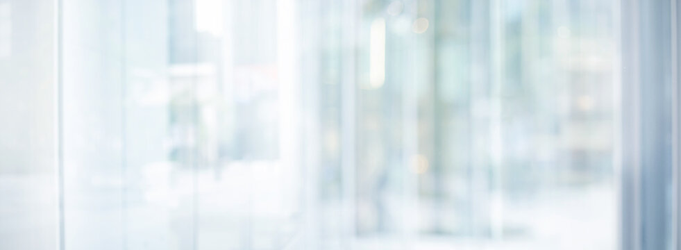 Blurred images,abstract glass wall from building background