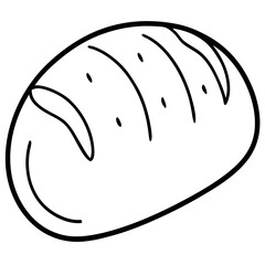 Traditional Bakery Line Art