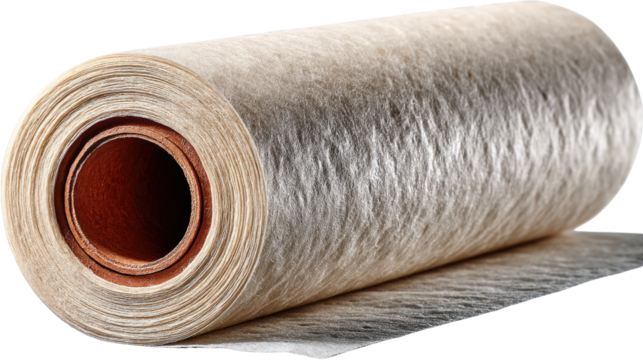 Rolled Paper Texture: An intimate close-up captures the nuanced texture of rolled paper, revealing its subtle layers and inviting the viewer to explore the tactile details of this everyday material.