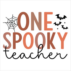 one spooky teacher