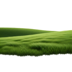 Download Rolling Green Hills, Transparent Background: Nature's Beauty Seamlessly Integrated for Design Projects, Ideal for Video Editing and Graphic Design with Alpha Channel.