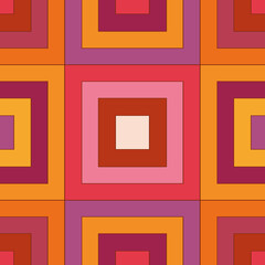 Fototapeta premium 1970s Groovy eclectic Design 
