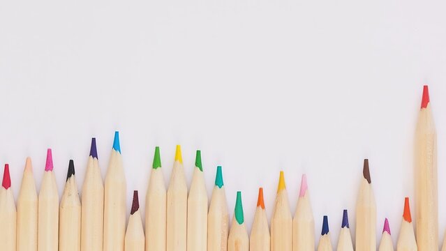 Colored Pencils Design Elemen - Powered by Adobe