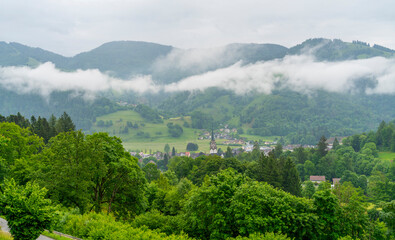 Around Schönau in the Black Forest