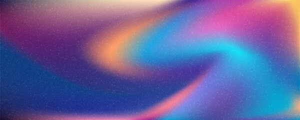 Trendy bright color gradient. Abstract blurred texture noise background. Grainy film effect texture gradient template. Vector illustration for your graphic design, banner, poster