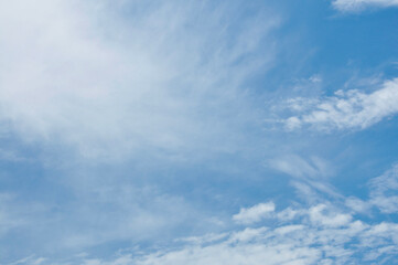 Obraz premium blue sky with clouds 