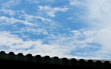 Fototapeta premium blue sky with clouds 