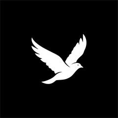 Bird silhouette logo, the download results from this image are fully used for fundraising for underprivileged children in Indonesia