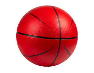 Handball isolated on transparent background.