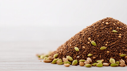 Spices and Seeds, Culinary Ingredients, Kitchen, Photography, Close-Up, Natural, Flavor