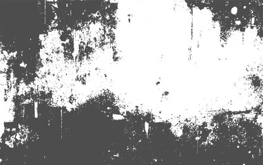 The grunge texture is Black grunge noise vintage retro rough old distress texture overlay isolated transparent background.