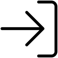 log in icon for user interface, user experience, website, application, printing, document, poster design, etc