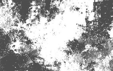Abstract monochrome grunge background. Black and white vintage pattern, Abstract grunge texture. dust particle and dust grain, transparent background.