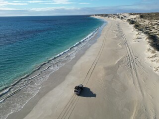 Driving on the Beach 