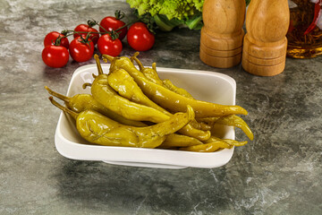 Canned marinated jalapeno pepper