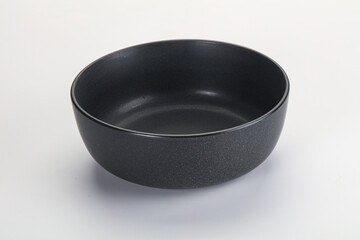Empty clean color bowl dishware