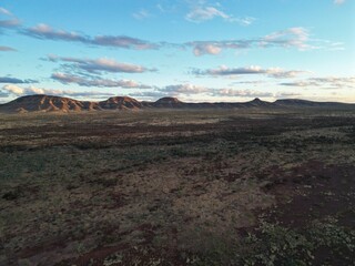 Sunset Rockformation