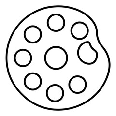 Flat Color Palette Icons