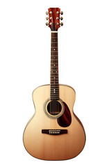 Fototapeta premium Acoustic guitar wood strings musical instrument music song