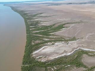 Green and Grey Coast