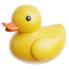 Rubber Duck 3d Illustration