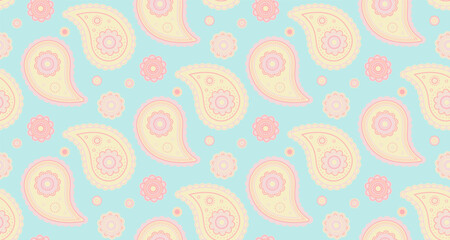 Sample seamless pattern and colours carpet. Fashionable simplicity with page ornate. Greeting card dress and artwork intricate.