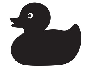RUBBER DUCK SILHOUETTE