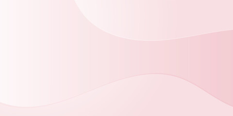 This abstract background displays subtle gradients of light pink and white, creating gentle, curved shapes and smooth transitions ideal for a minimalist aesthetic or design project