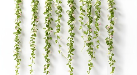 Beautiful vine plant hanging from ceiling for indoor decor and home garden design idea