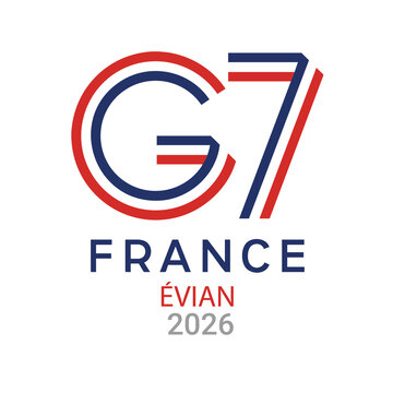 Official &Eacute;vian G7 Logo, G7 summit French, G7 2026
