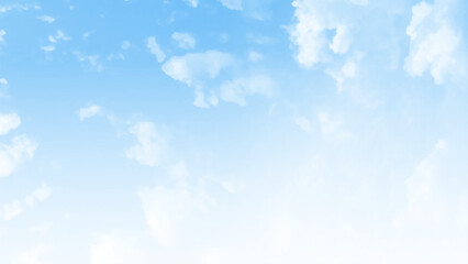Background with clouds on blue sky. Vector background. Blue Sky vector
